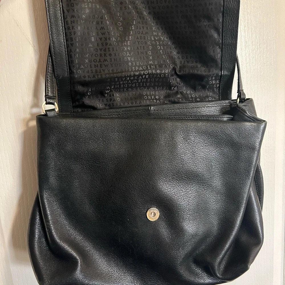 Kate Spade New York Bailey Street Bruna leather satchel in black - Picture 5 of 5